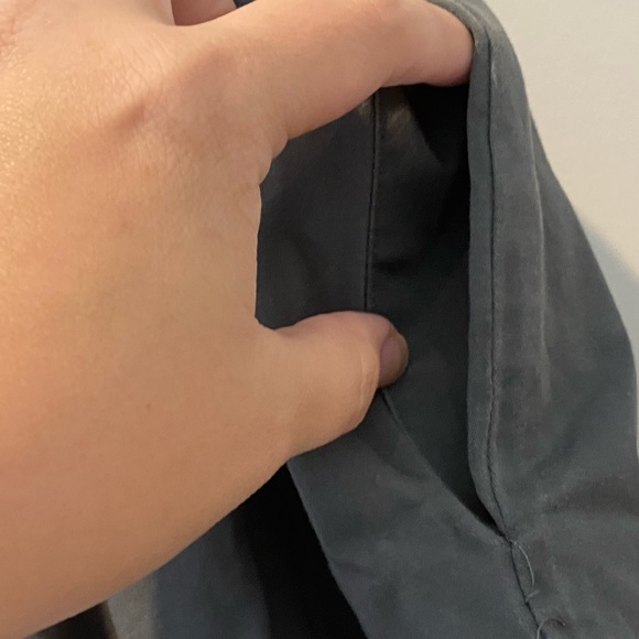 Odille Anthropologie Brand Gray and Brown Gradient Skirt with Pockets Size 6 - Picture 7 of 9